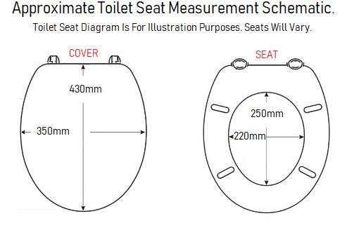 seat toilet soft close diagram standard express tc seats bathrooms replacement fixing hinges durable spare replacements